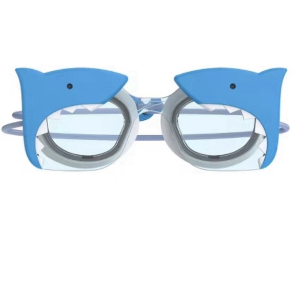 NWT Speedo Kid's Sunny Vibes Swim Goggles Ages 3-6 - Shark - Picture 1 of 5